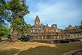 Bakong temple - the five tiered pyramid of the main temple.